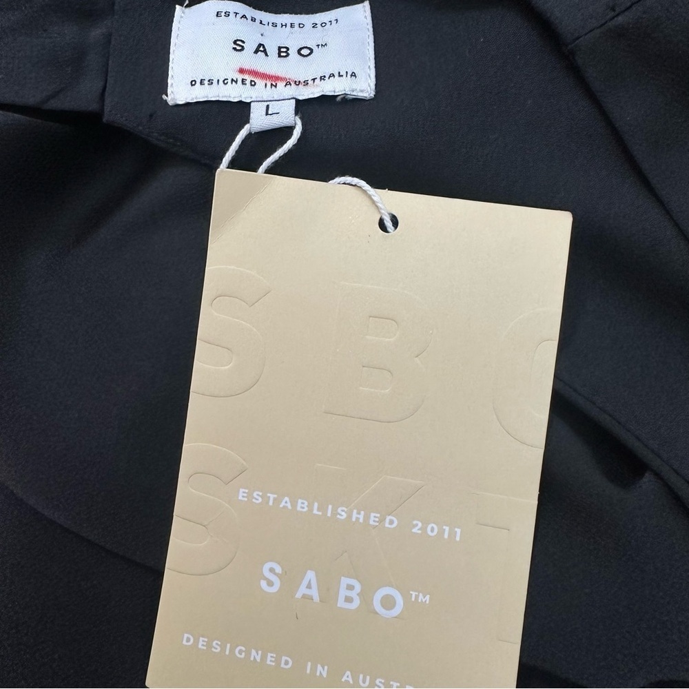 NEW SABO Skirt Cutout Dress in Black - Picture 8 of 11